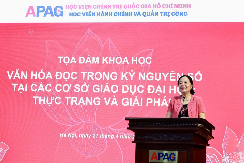 Văn hóa đọc trong kỷ nguyên số tại các cơ sở giáo dục đại học - ảnh 4