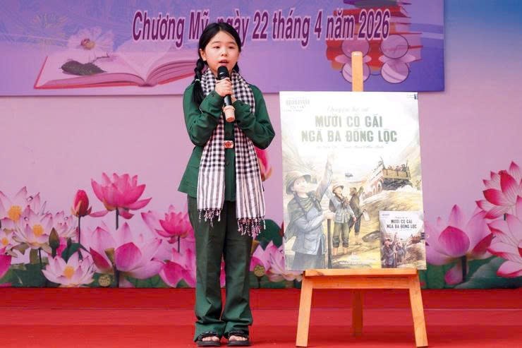 Phường Chương Mỹ: Nhiều hoạt động hưởng ứng Ngày Sách và Bản quyền thế giới - ảnh 5