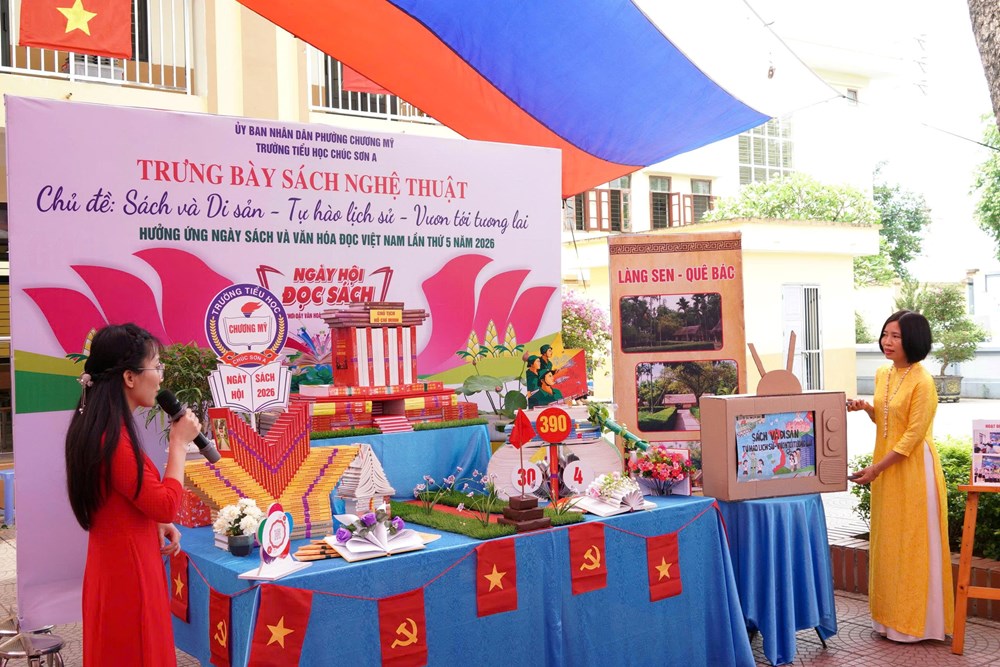 Phường Chương Mỹ: Nhiều hoạt động hưởng ứng Ngày Sách và Bản quyền thế giới - ảnh 6