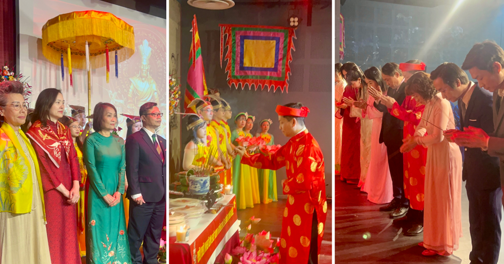 Tổ chức Lễ Giỗ Tổ Hùng Vương giữa lòng Paris - ảnh 7