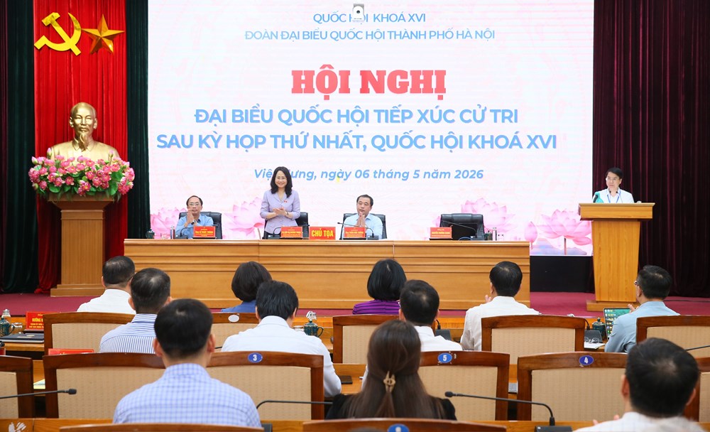 Bộ trưởng Lâm Thị Phương Thanh tiếp xúc cử tri tại TP. Hà Nội - ảnh 2