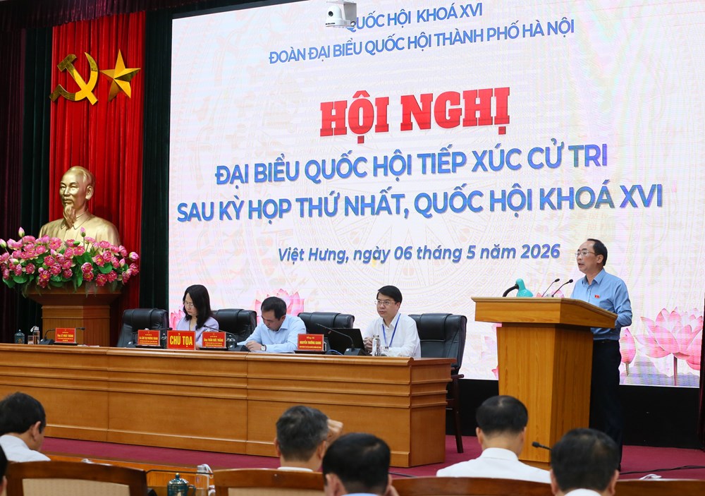 Bộ trưởng Lâm Thị Phương Thanh tiếp xúc cử tri tại TP. Hà Nội - ảnh 4