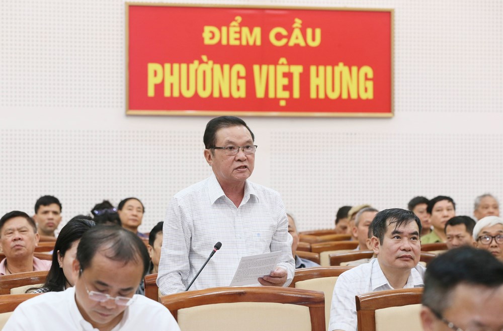 Bộ trưởng Lâm Thị Phương Thanh tiếp xúc cử tri tại TP. Hà Nội - ảnh 6