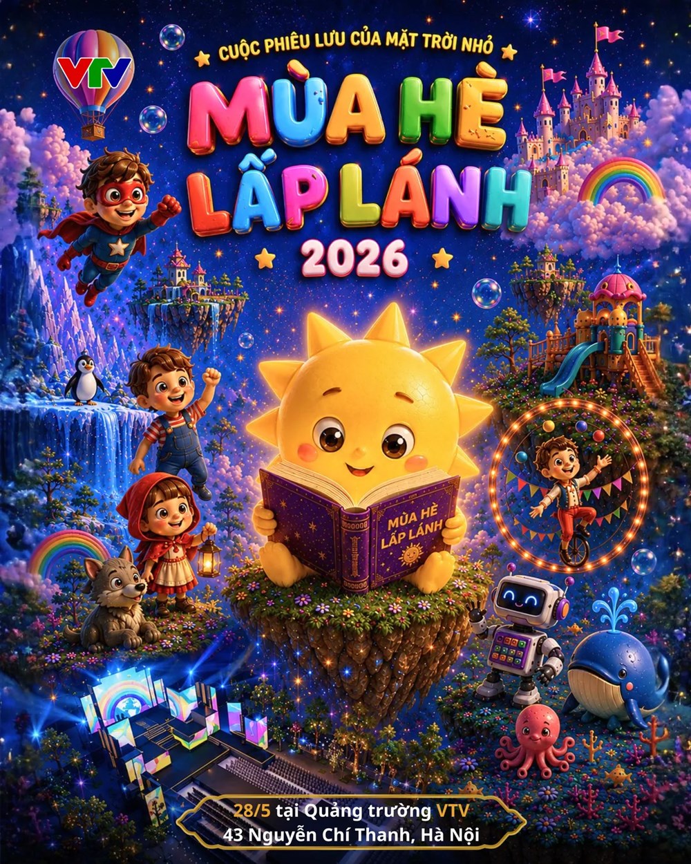 “Mùa hè lấp lánh” 2026: Món quà đặc biệt dành cho thiếu nhi dịp 1.6 - ảnh 1