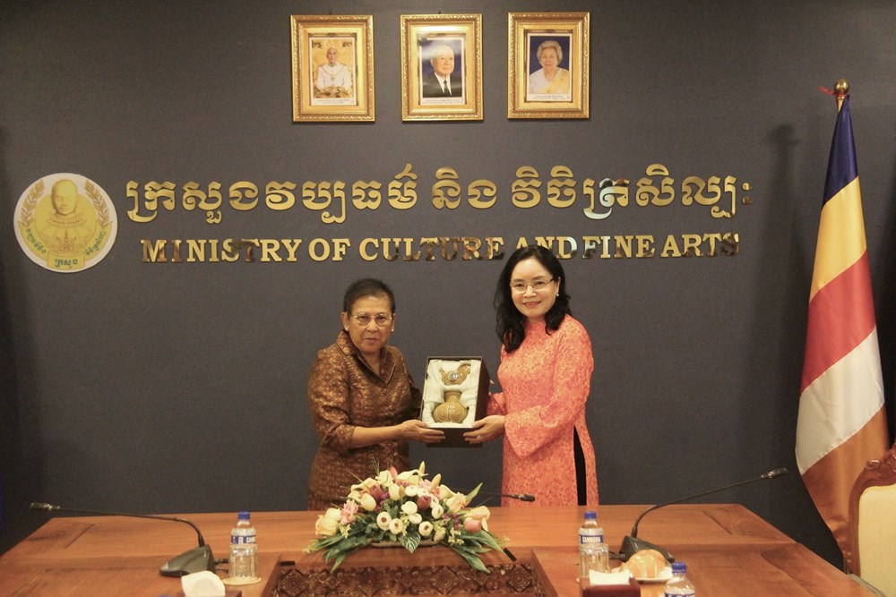Thúc đẩy hợp tác văn hóa, nghệ thuật Việt Nam - Campuchia, vun đắp tình hữu nghị láng giềng - ảnh 4