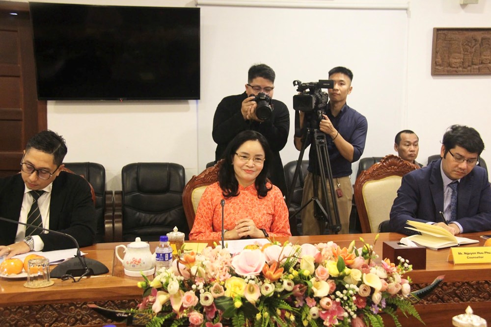 Thúc đẩy hợp tác văn hóa, nghệ thuật Việt Nam - Campuchia, vun đắp tình hữu nghị láng giềng - ảnh 1