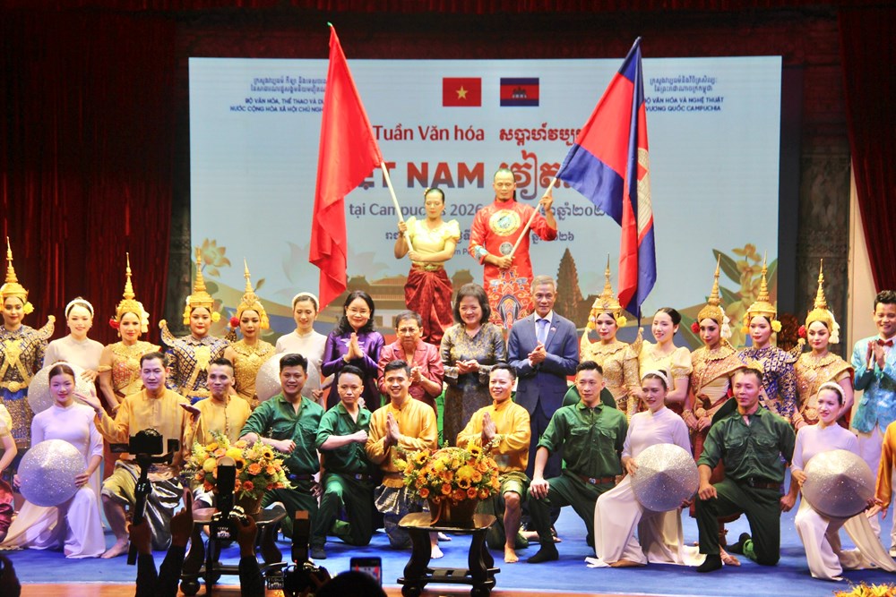 Rạng rỡ bản sắc văn hóa Việt, thắm tình hữu nghị Việt Nam - Campuchia - ảnh 16