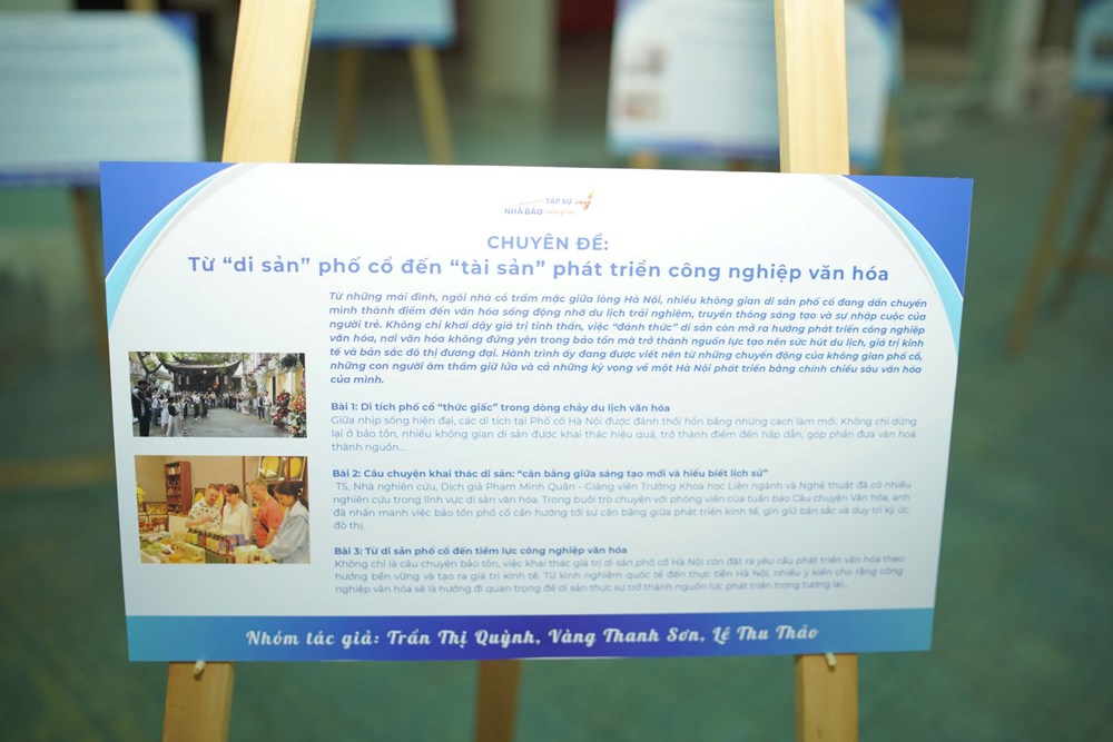 Sân chơi học thuật, tiếp lửa nghề báo cho thế hệ trẻ - ảnh 4
