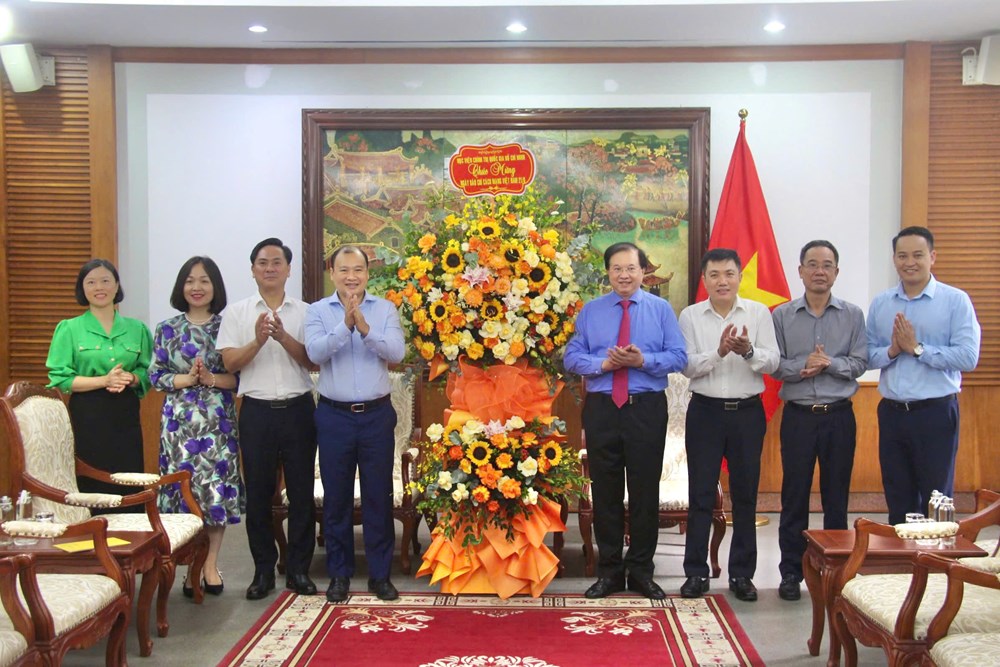 Bộ VHTTDL và Học viện Chính trị Quốc gia Hồ Chí Minh thúc đẩy hợp tác về thông tin, tuyên truyền - ảnh 1