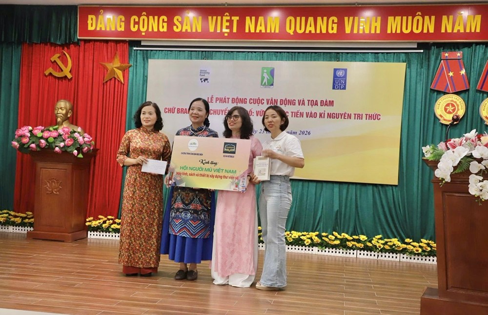 Chữ Braille và chuyển đổi số: Mở thêm cơ hội tiếp cận tri thức cho người khiếm thị - ảnh 3