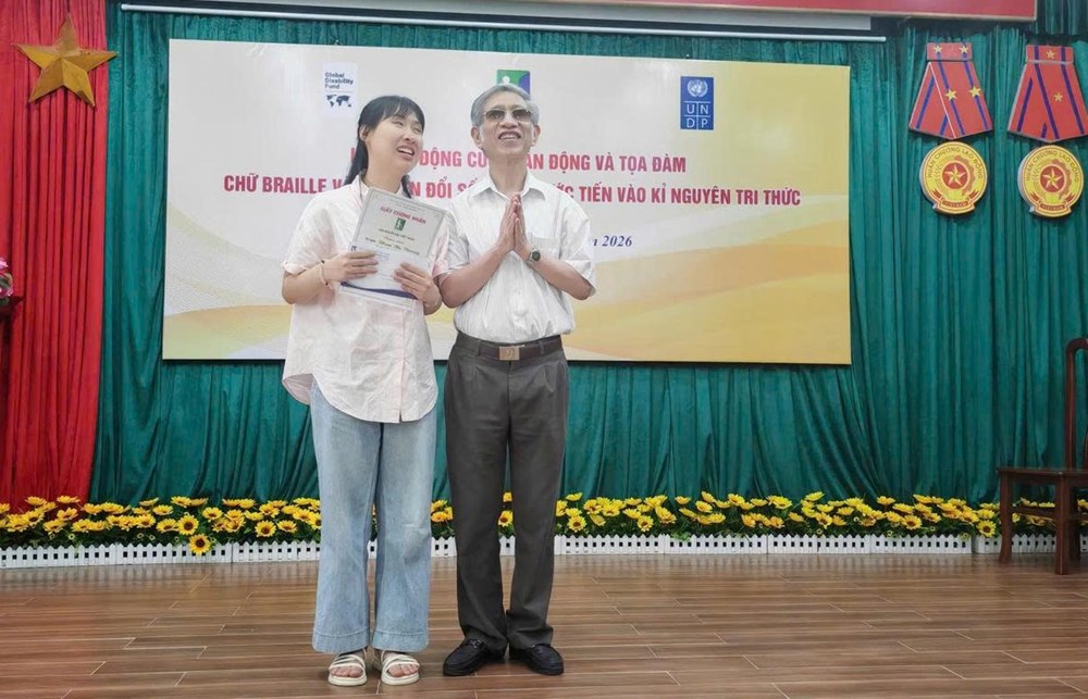 Chữ Braille và chuyển đổi số: Mở thêm cơ hội tiếp cận tri thức cho người khiếm thị - ảnh 2