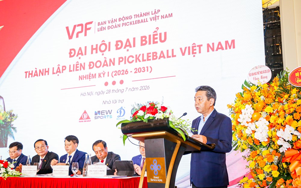 Ông Lê Văn Thành được bầu làm Chủ tịch Liên đoàn Pickleball Việt Nam - ảnh 2