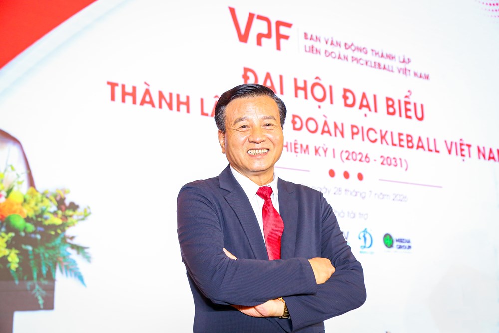 Ông Lê Văn Thành được bầu làm Chủ tịch Liên đoàn Pickleball Việt Nam - ảnh 8