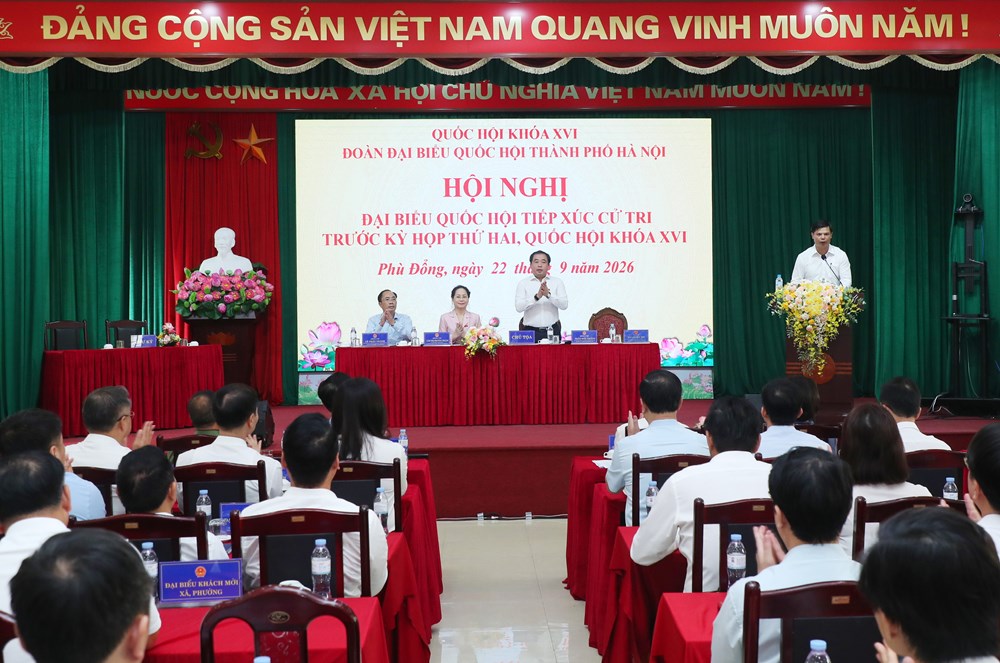 Bộ trưởng Lâm Thị Phương Thanh tiếp xúc cử tri tại xã Phù Đổng - ảnh 4