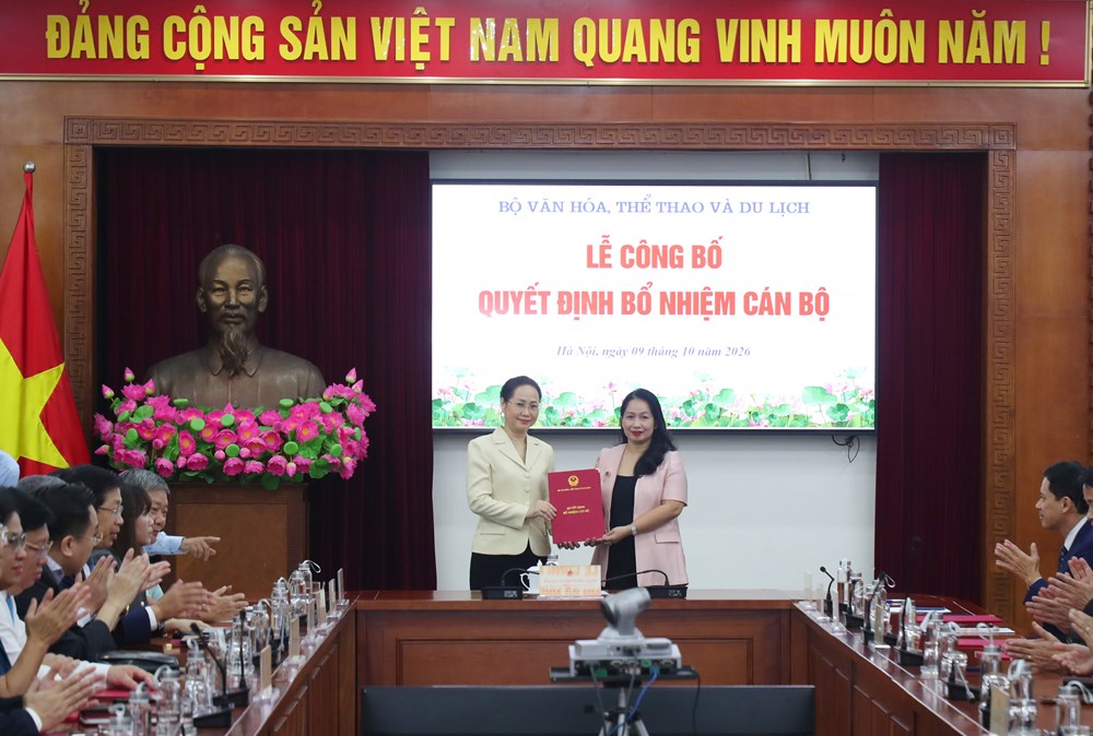 Bộ VHTTDL công bố các quyết định điều động, bổ nhiệm cán bộ - ảnh 5