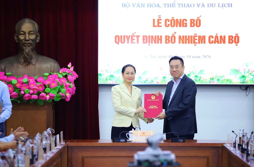 Bộ VHTTDL công bố các quyết định điều động, bổ nhiệm cán bộ - ảnh 6