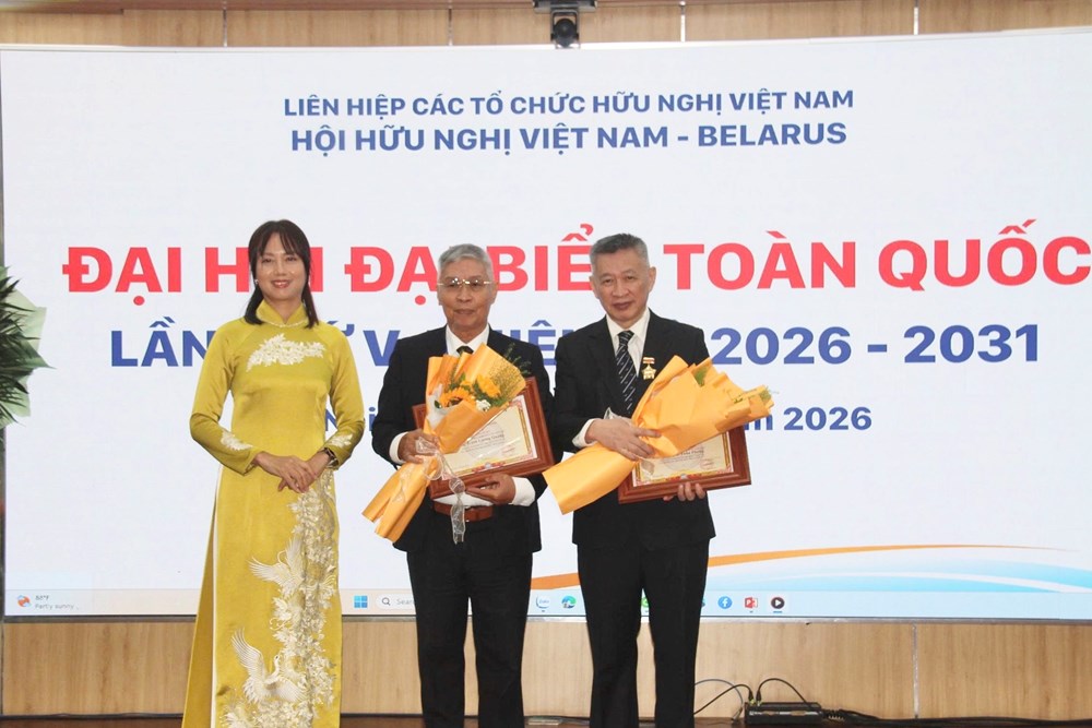 Thứ trưởng Hồ An Phong được bầu làm Chủ tịch Hội Hữu nghị Việt Nam – Belarus  - ảnh 9