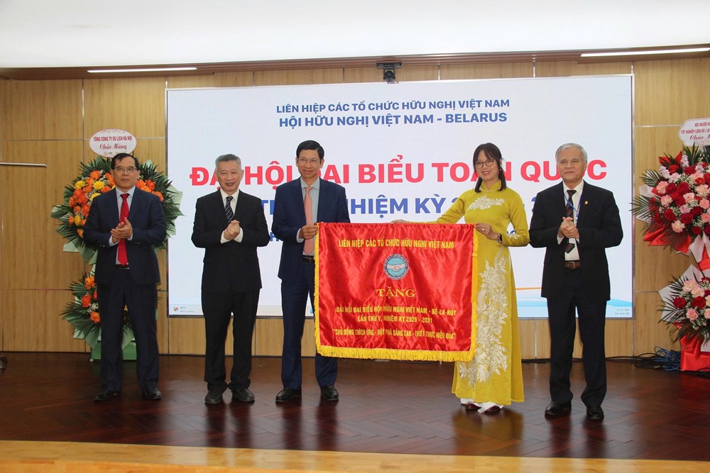 Thứ trưởng Hồ An Phong được bầu làm Chủ tịch Hội Hữu nghị Việt Nam – Belarus  - ảnh 8