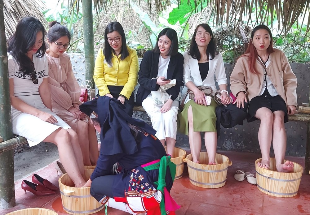 Đưa điểm du lịch cộng đồng người Dao quần chẹt vào hoạt động - ảnh 3