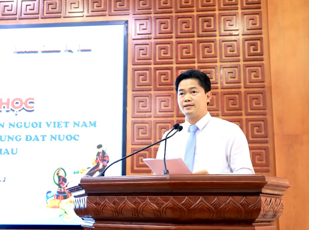 Xây dựng, giữ gìn, phát huy bản sắc văn hóa, con người Lai Châu - ảnh 1