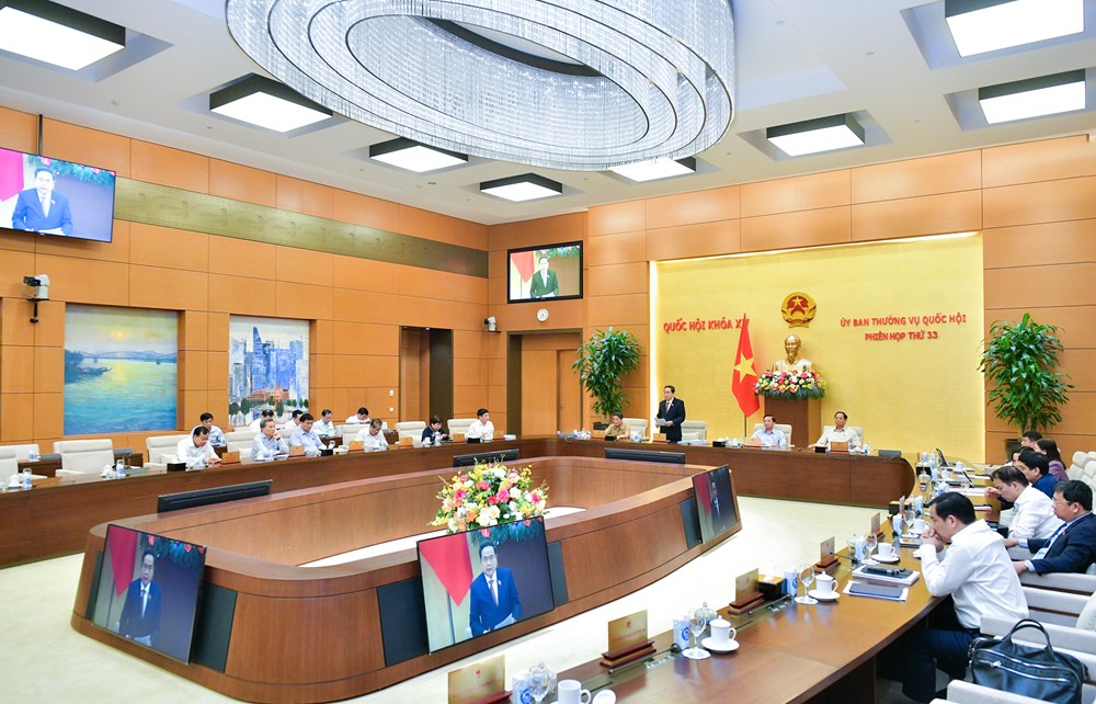 Phiên họp thứ 34 của Ủy ban Thường vụ Quốc hội sẽ cho ý kiến nhiều vấn đề quan trọng - ảnh 1