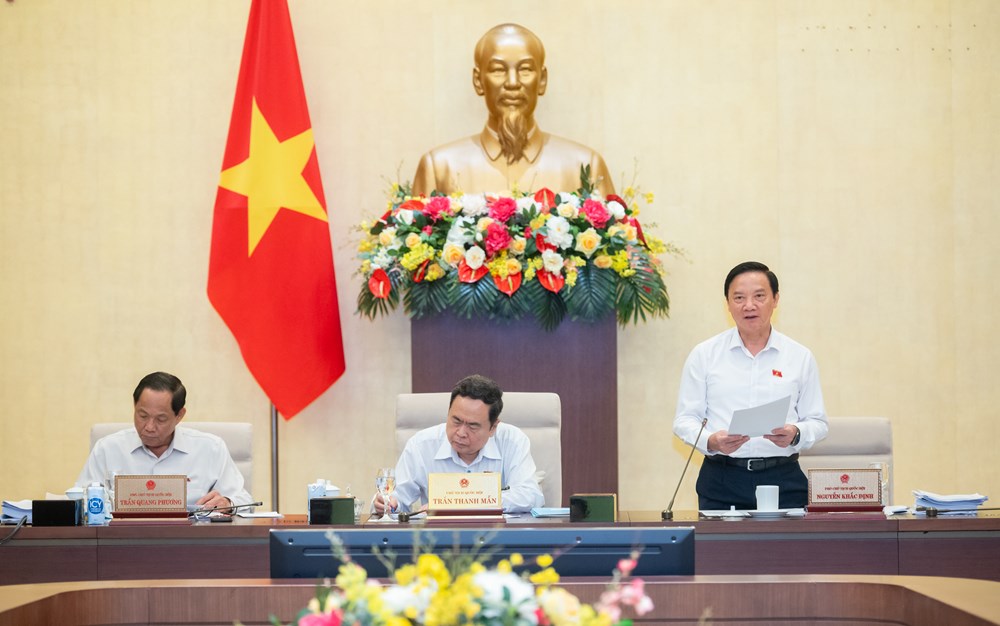Ủy ban Thường vụ Quốc hội nhất trí bổ sung hai dự án luật vào Chương trình xây dựng luật, pháp lệnh năm 2024 - ảnh 1