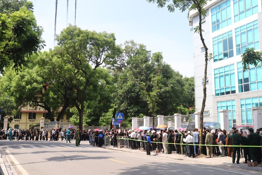 Sáng 26.7, Lễ viếng Tổng Bí thư Nguyễn Phú Trọng - ảnh 4
