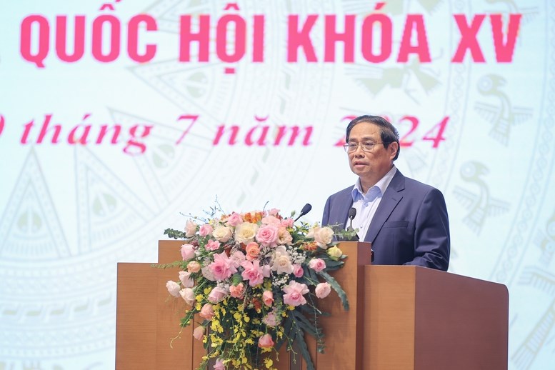 Chính phủ tổ chức Hội nghị quán triệt, triển khai một số luật, nghị quyết của Quốc hội khoá XV - ảnh 2