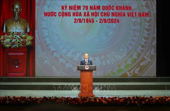 Tổng Bí thư, Chủ tịch nước Tô Lâm chủ trì Chương trình kỷ niệm 79 năm Quốc khánh 2.9 - ảnh 4