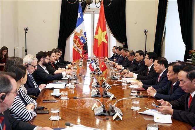 Tuyên bố chung giữa nước Cộng hòa Chile và nước Cộng hoà Xã hội Chủ nghĩa Việt Nam - ảnh 2
