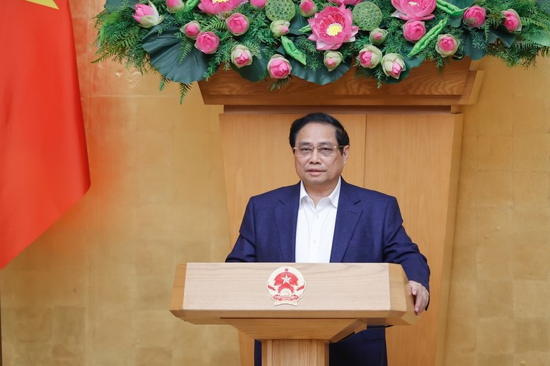Thủ tướng chủ trì Hội nghị của Chính phủ quán triệt, triển khai sắp xếp, tinh gọn bộ máy - ảnh 1