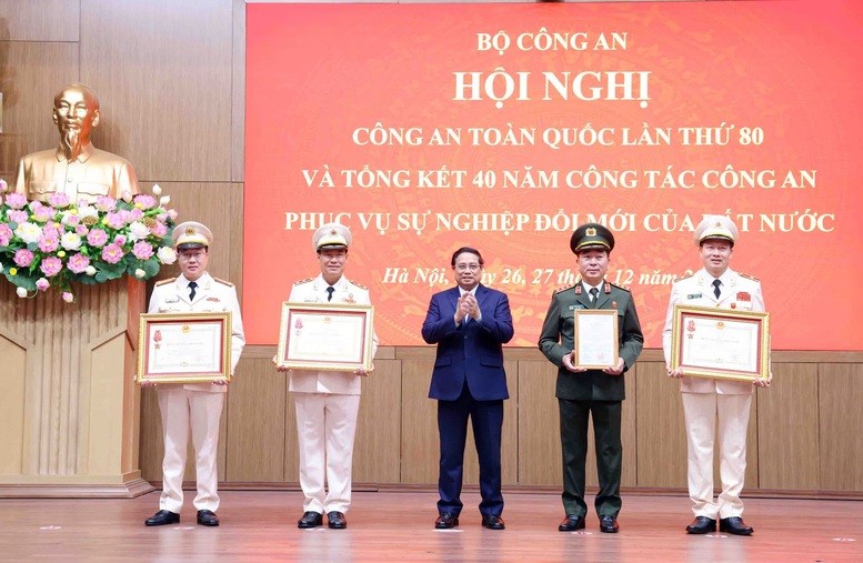 Thủ tướng dự Hội nghị Công an toàn quốc lần thứ 80 - ảnh 3