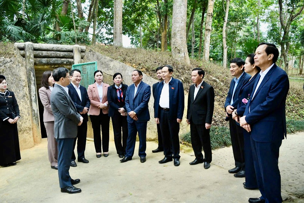 Chủ tịch Quốc hội nhất trí đề xuất phát triển Khu di tích quốc gia đặc biệt Tân Trào trở thành Công viên văn hoá lịch sử - ảnh 4
