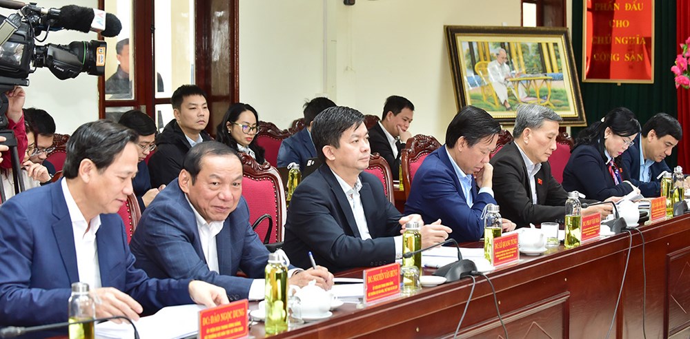 Chủ tịch Quốc hội nhất trí đề xuất phát triển Khu di tích quốc gia đặc biệt Tân Trào trở thành Công viên văn hoá lịch sử - ảnh 2