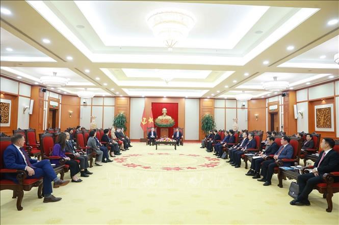 Tổng Bí thư Tô Lâm tiếp Đoàn doanh nghiệp Hội đồng Kinh doanh Hoa Kỳ - ASEAN - ảnh 3
