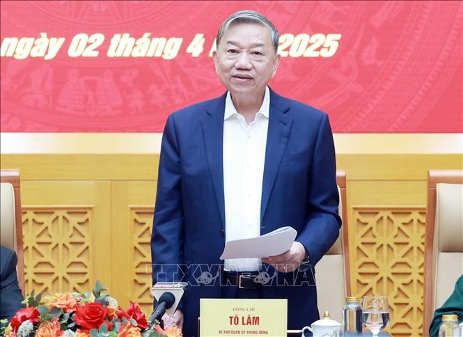 Tổng Bí thư Tô Lâm chủ trì Hội nghị Quân ủy Trung ương lần thứ mười ba - ảnh 2