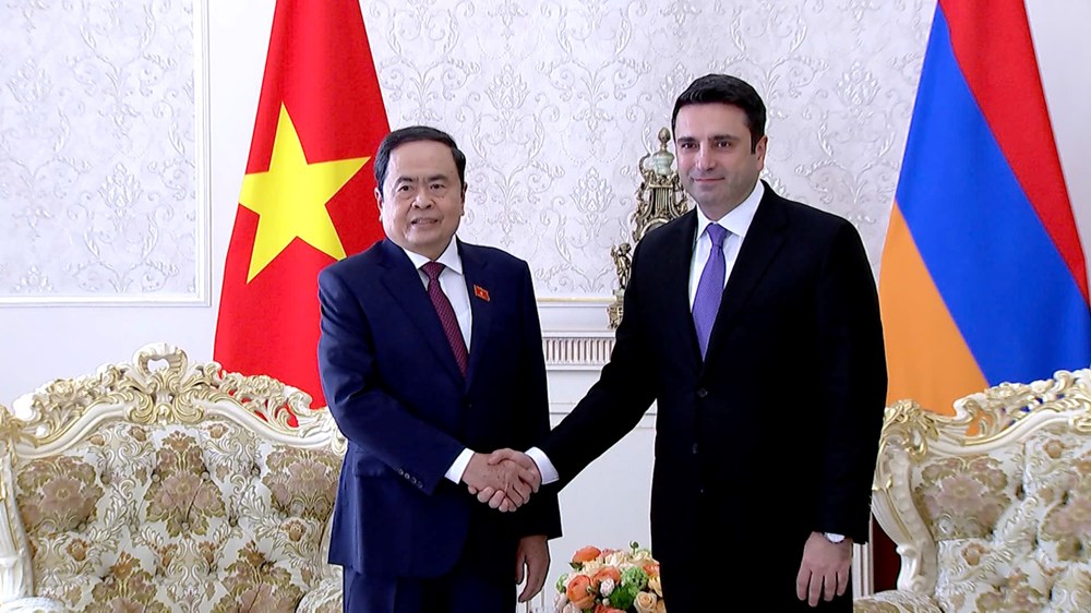 Chủ tịch Quốc hội Trần Thanh Mẫn hội đàm với Chủ tịch Quốc hội Armenia - ảnh 1