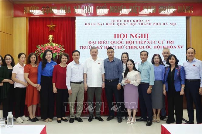 Tổng Bí thư Tô Lâm chia sẻ với cử tri về 3 nhiệm vụ trọng tâm quan trọng của đất nước - ảnh 3