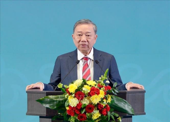 Phát biểu của Tổng Bí thư Tô Lâm tại Học viện Hành chính công và kinh tế quốc dân trực thuộc Tổng thống Liên bang Nga - ảnh 1