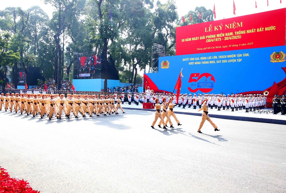 Công an nhân dân 50 mùa Xuân cùng đất nước - ảnh 9