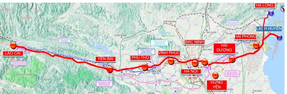 Ngày 19.12, khởi công tuyến đường sắt Lào Cai – Hà Nội – Hải Phòng - ảnh 1