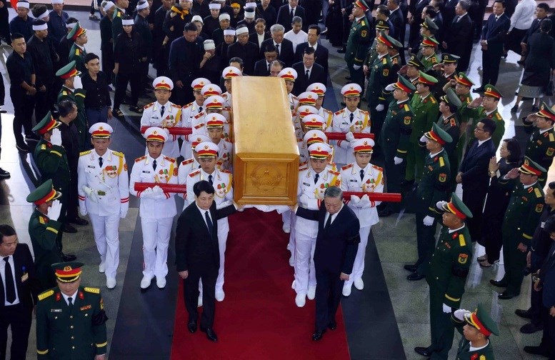 Cử hành trọng thể Lễ truy điệu nguyên Chủ tịch nước Trần Đức Lương - ảnh 10