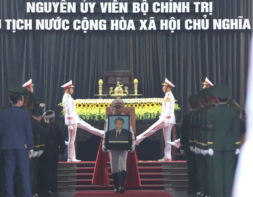 Cử hành trọng thể Lễ truy điệu nguyên Chủ tịch nước Trần Đức Lương - ảnh 8