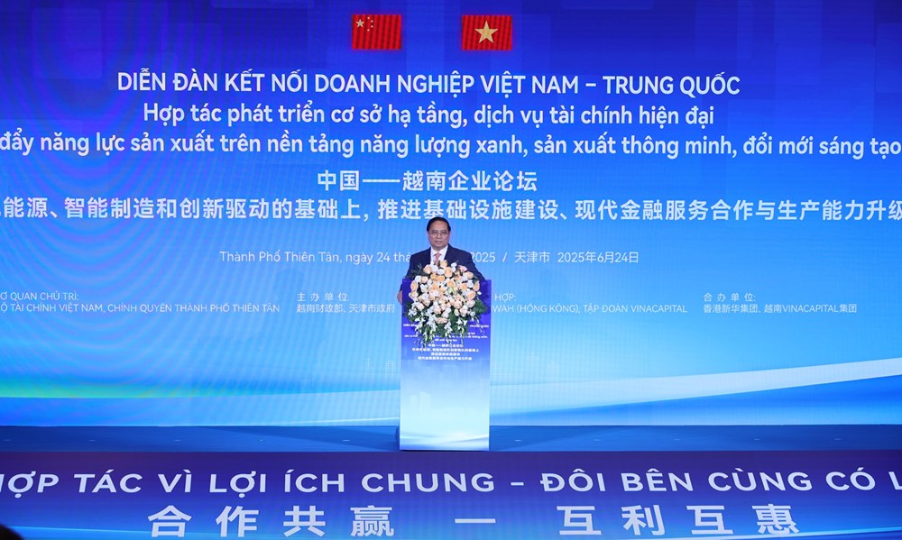 Thủ tướng Phạm Minh Chính tham dự Diễn đàn kết nối doanh nghiệp Việt Nam-Trung Quốc - ảnh 1