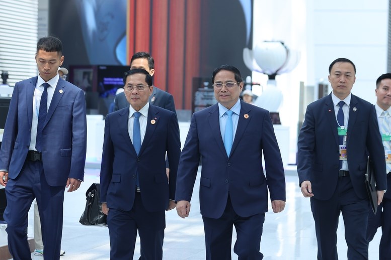 Thủ tướng Chính phủ Phạm Minh Chính dự phiên khai mạc toàn thể Hội nghị WEF - ảnh 1