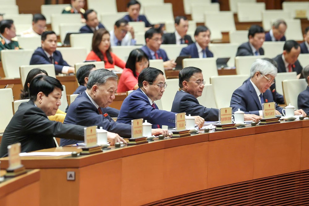 Tinh thần của Hội nghị Diên Hồng năm xưa đã thể hiện tại Hội trường Diên Hồng hôm nay - ảnh 2