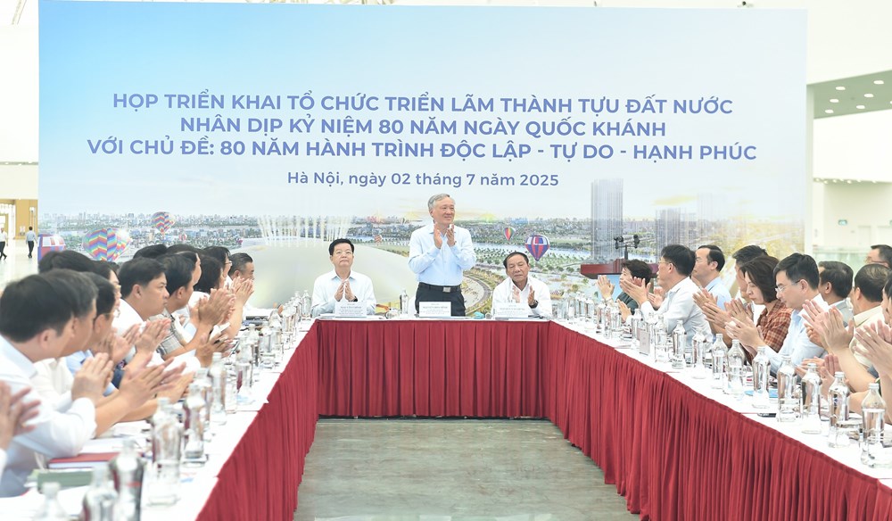 Triển lãm thành tựu đất nước phải đạt các yêu cầu chất lượng, đẳng cấp quốc tế - ảnh 1