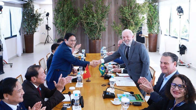 Thủ tướng Phạm Minh Chính hội đàm với Tổng thống Brazil - ảnh 2