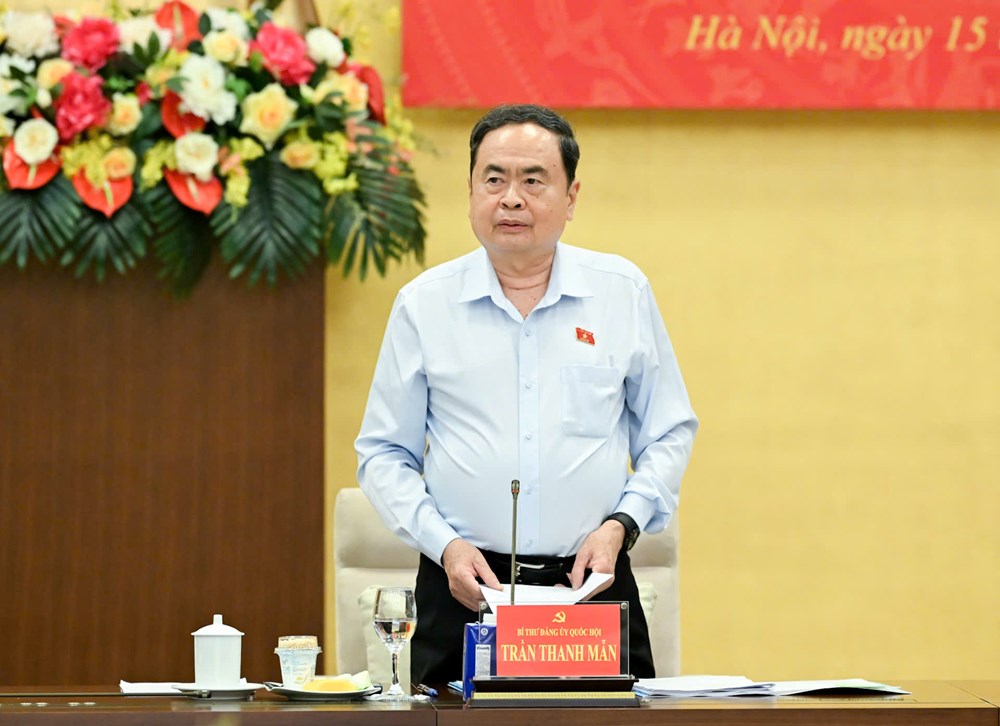 Tổ công tác Bộ Chính trị làm việc với Ban Thường vụ Đảng ủy Quốc hội, Chính phủ - ảnh 2