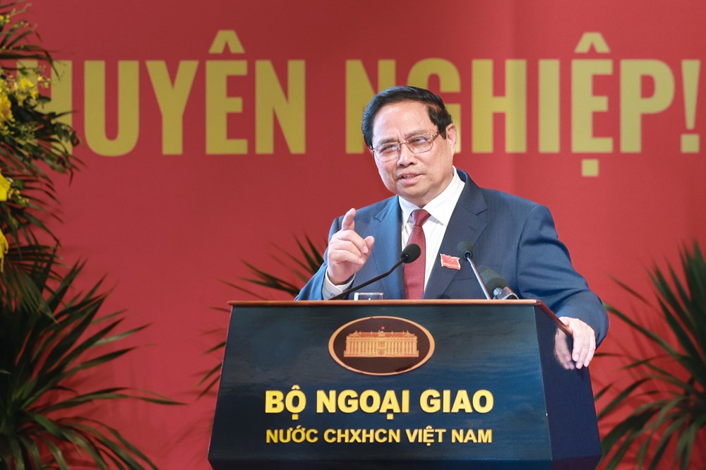 Thủ tướng đề nghị ngành Ngoại giao góp phần quốc tế hóa văn hóa dân tộc và dân tộc hóa tinh hoa văn hóa thế giới - ảnh 1
